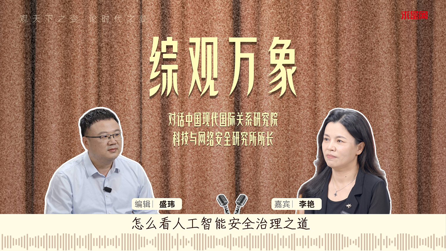 怎么看人工智能安全治理之道